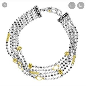 Lagos multi strand bracelet